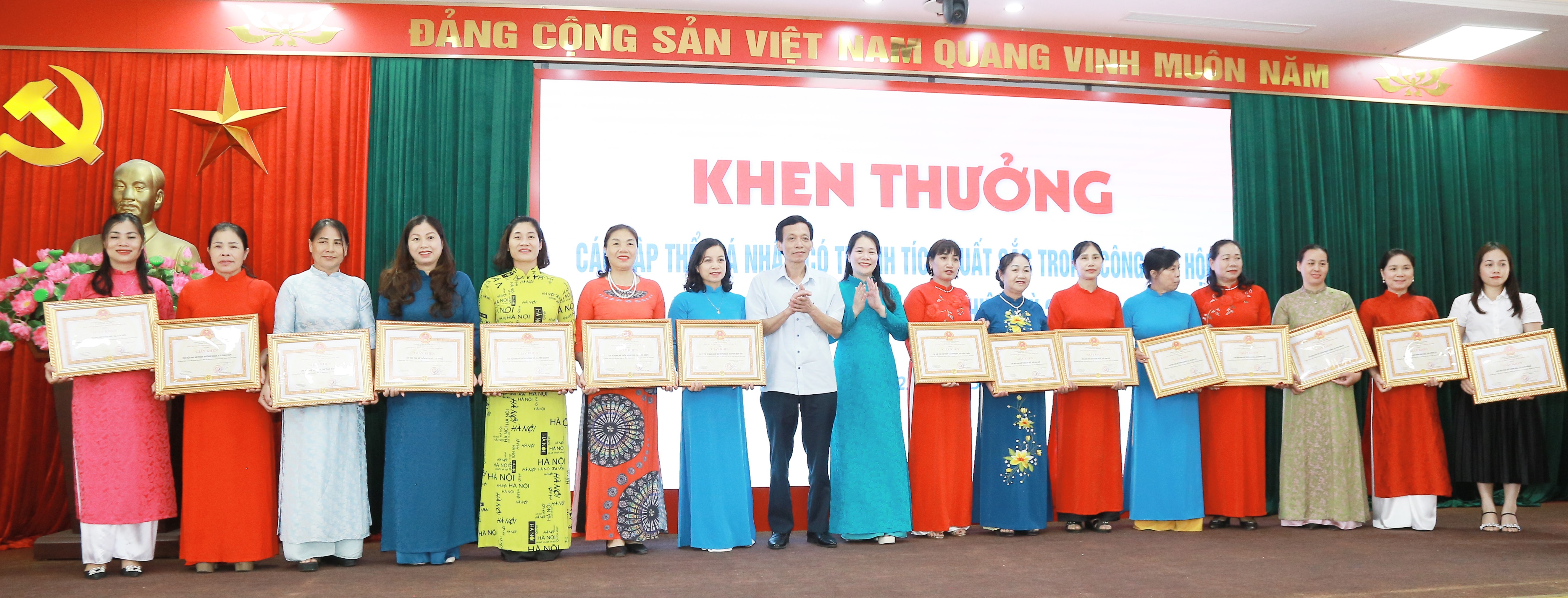 Hội LHPN huyện Đông Anh: Hoàn thành xuất sắc các chỉ tiêu trong nửa đầu nhiệm kỳ Đại hội - ảnh 4