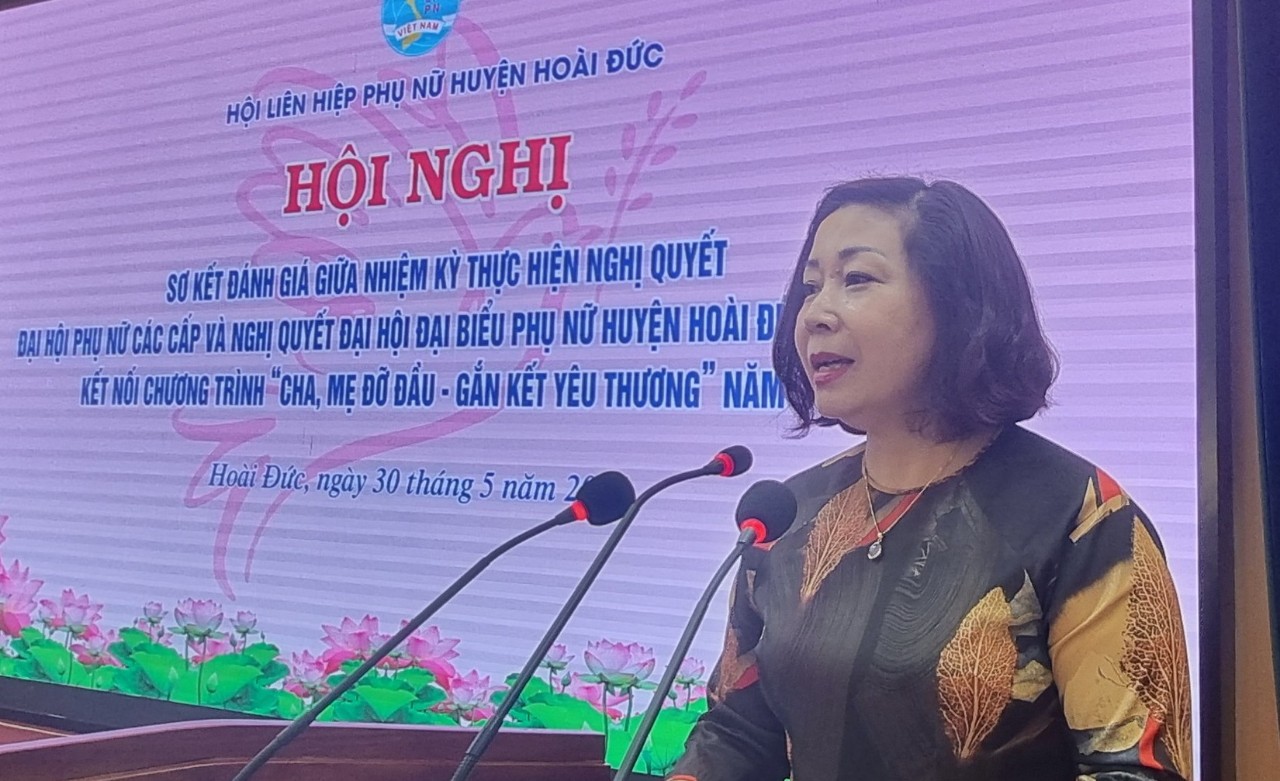 Hội LHPN Hoài Đức: Phấn đấu thực hiện thành công Nghị quyết Đại hội đại biểu phụ nữ các cấp - ảnh 4