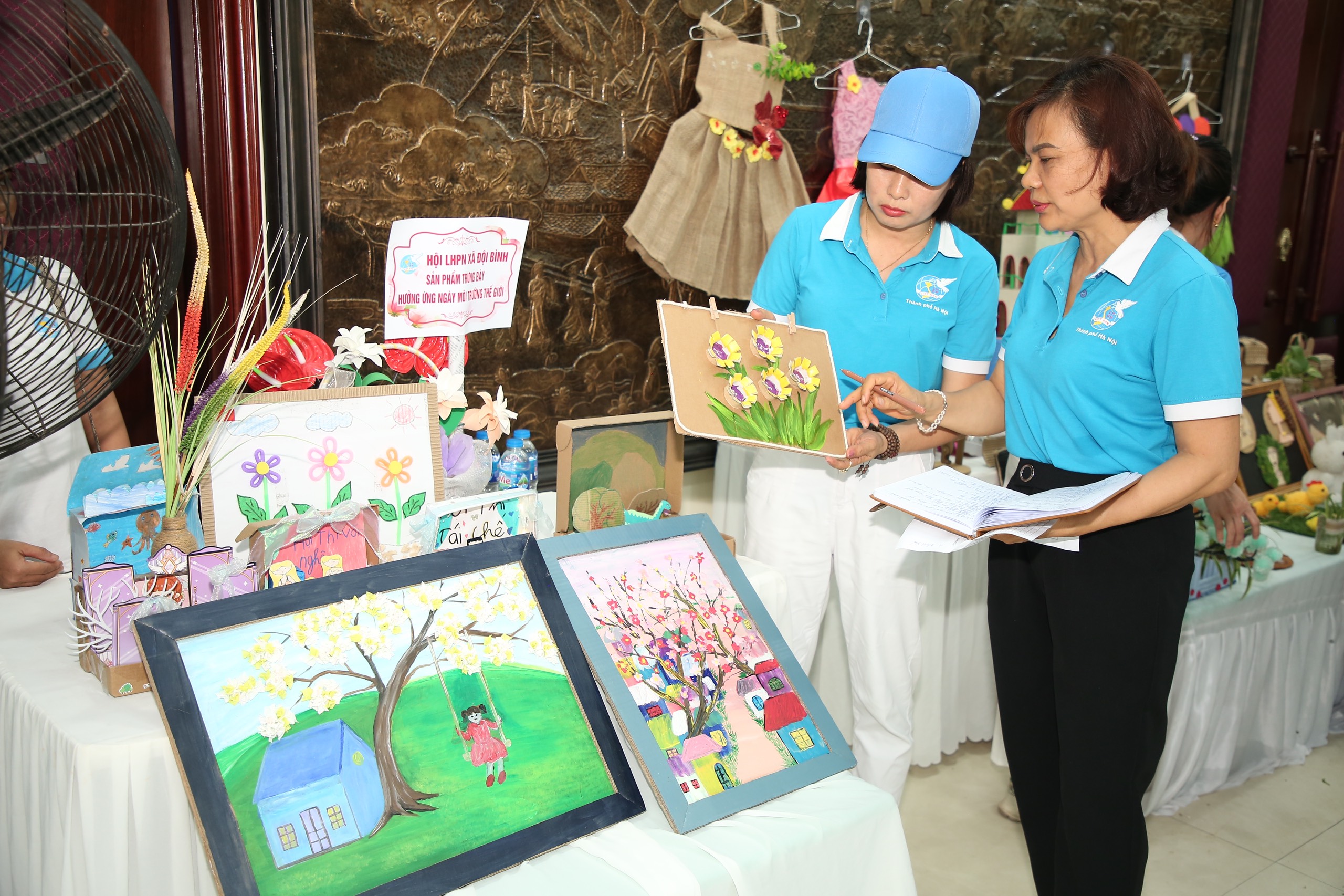 Hội LHPN huyện Ứng Hoà: Nhiều mô hình, cách làm hay hưởng ứng Ngày môi trường thế giới - ảnh 12
