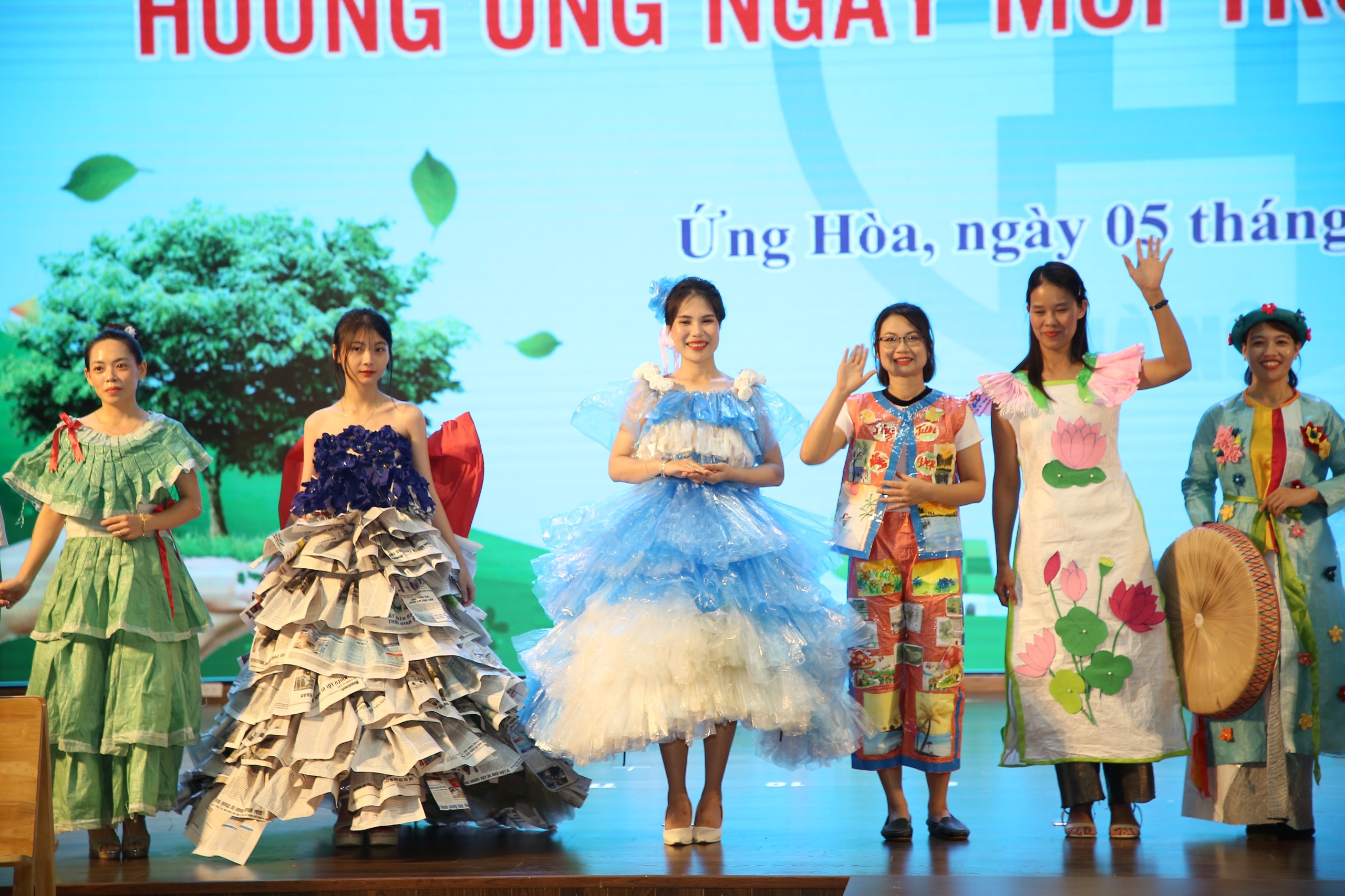 Hội LHPN huyện Ứng Hoà: Nhiều mô hình, cách làm hay hưởng ứng Ngày môi trường thế giới - ảnh 4