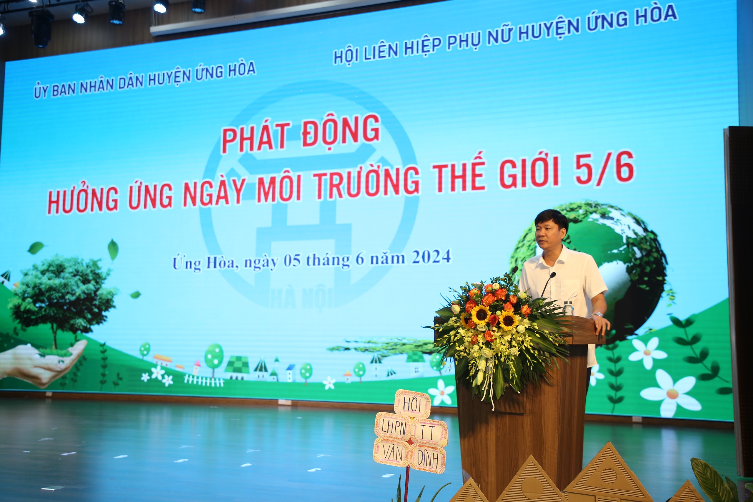 Hội LHPN huyện Ứng Hoà: Nhiều mô hình, cách làm hay hưởng ứng Ngày môi trường thế giới - ảnh 3