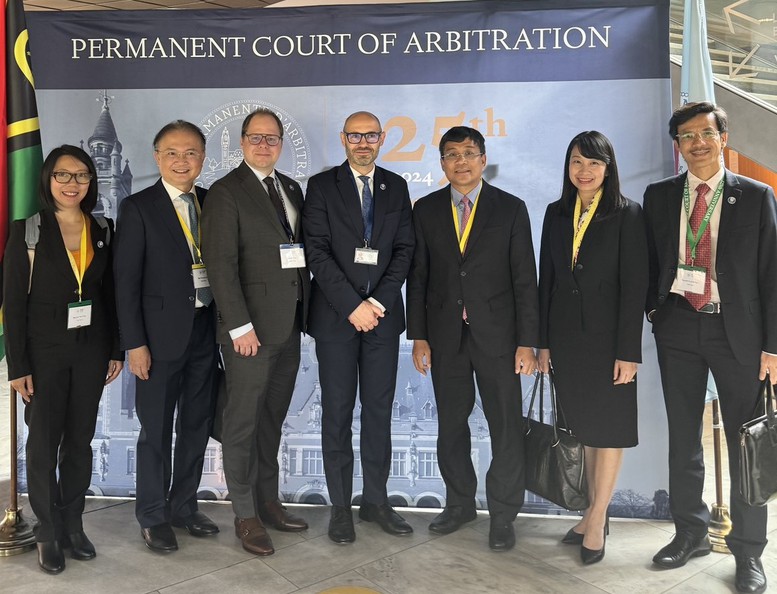 Việt Nam tham dự Lễ kỷ niệm 125 năm ngày thành lập Tòa Trọng tài Thường trực- Ảnh 1. Việt Nam tham dự Lễ kỷ niệm 125 năm ngày thành lập Tòa Trọng tài Thường trực- Ảnh 1.