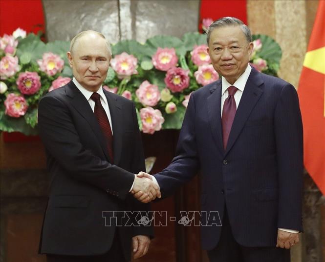 Chủ tịch nước Tô Lâm hội đàm với Tổng thống Vladimir Putin - ảnh 1