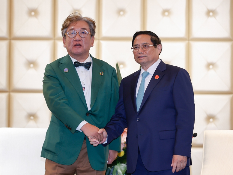 Thủ tướng tiếp Chủ tịch Ủy ban trung hòa carbon và tăng trưởng xanh Hàn Quốc- Ảnh 1. Thủ tướng tiếp Chủ tịch Ủy ban trung hòa carbon và tăng trưởng xanh Hàn Quốc- Ảnh 1.