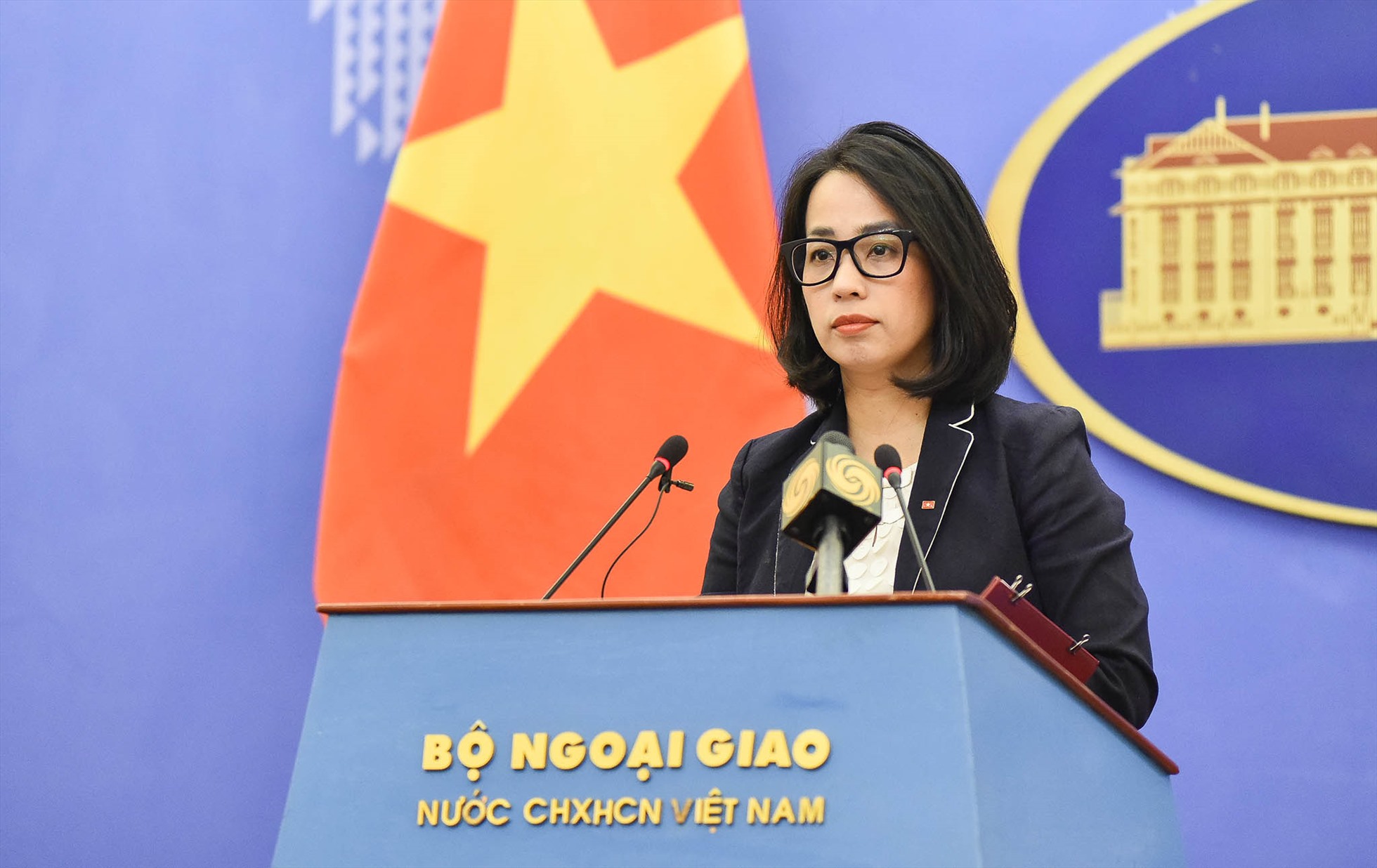 Trao công hàm phản đối các hoạt động vi phạm chủ quyền Việt Nam đối với Trường Sa - ảnh 1