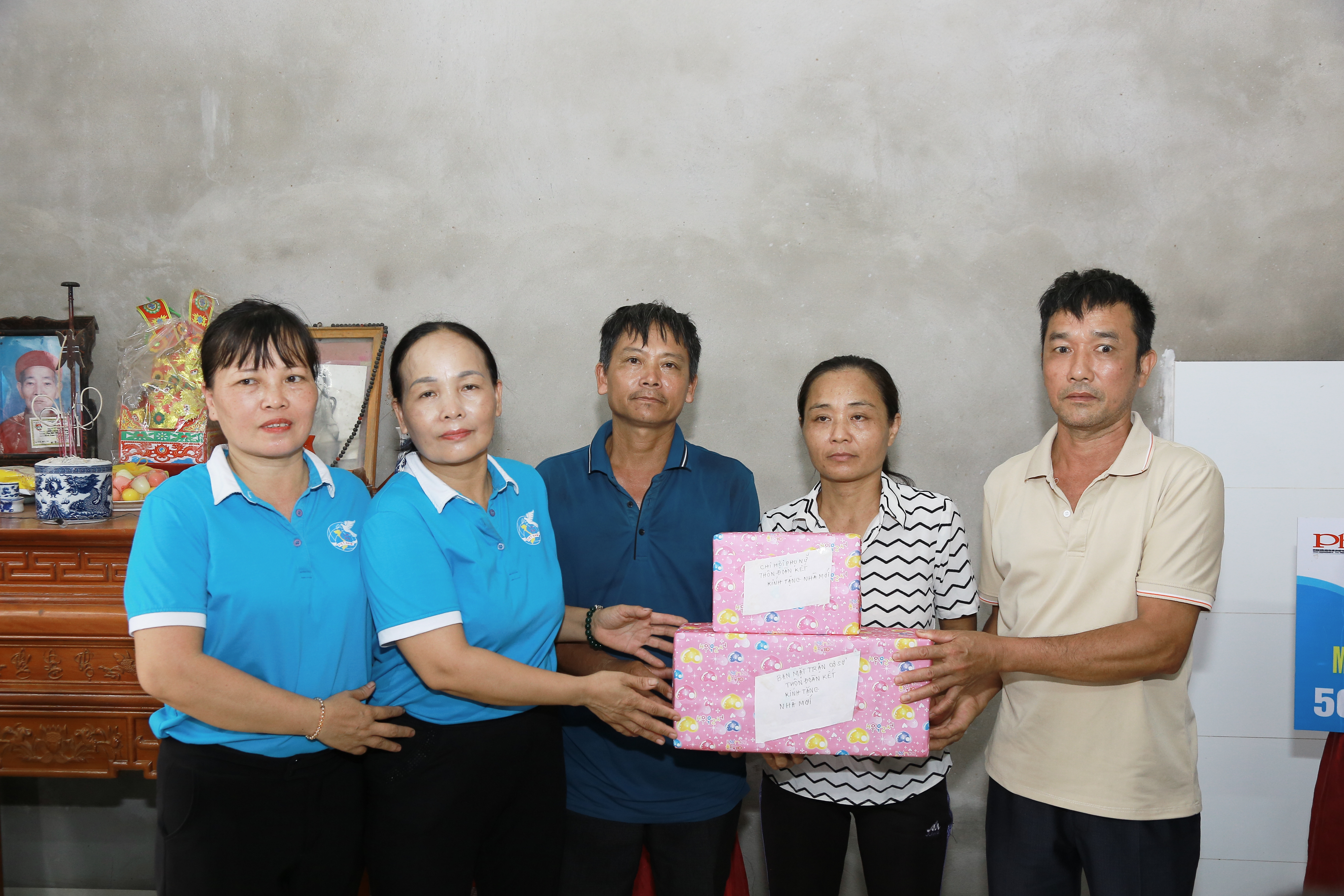 Trao tặng mái ấm tình thương cho gia đình chị Lê Thị Nga - ảnh 4