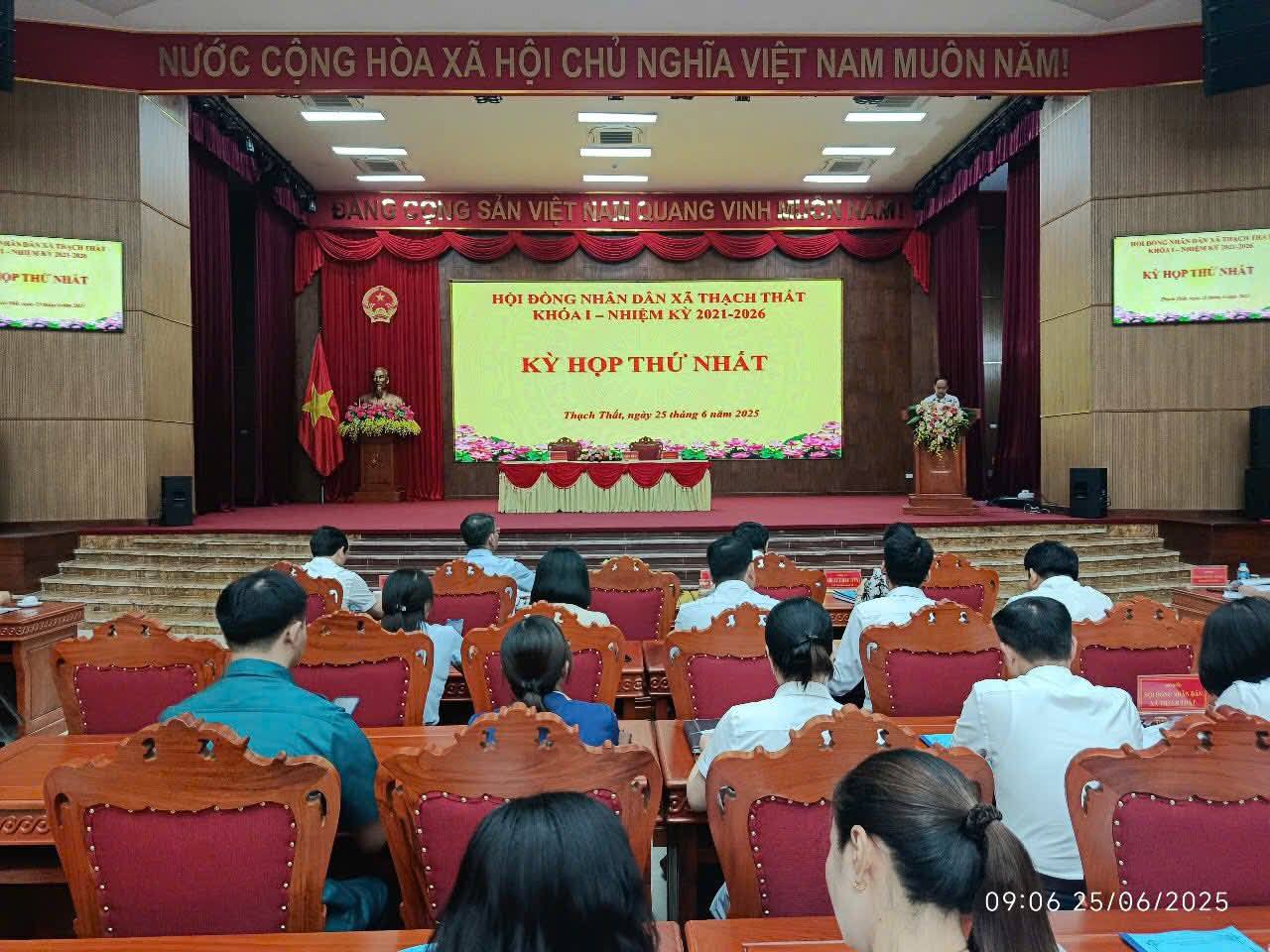 Xã Thạch Thất: Vận hành thử bộ máy Ban Thường trực Ủy ban MTTQ và các tổ chức chính trị - xã hội - ảnh 2