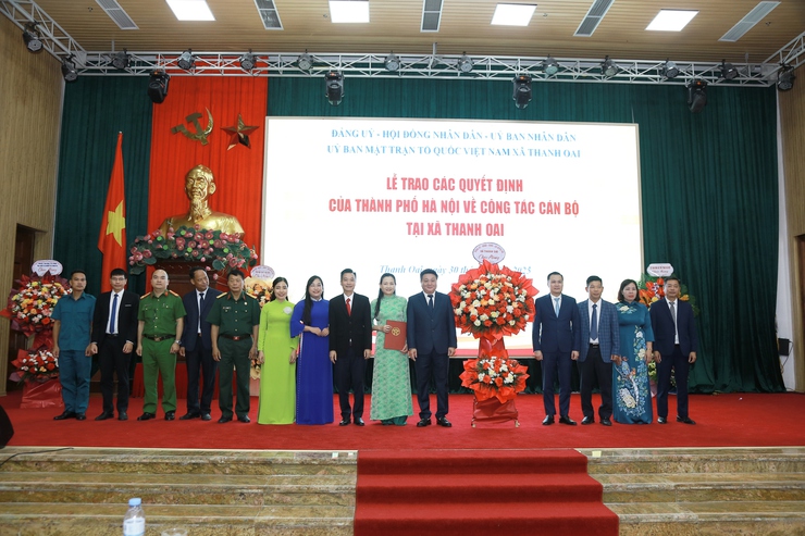 Xã Thanh Oai kiện toàn các chức danh lãnh đạo - ảnh 10
