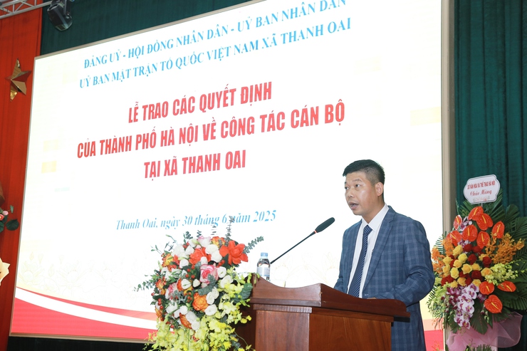 Xã Thanh Oai kiện toàn các chức danh lãnh đạo - ảnh 4