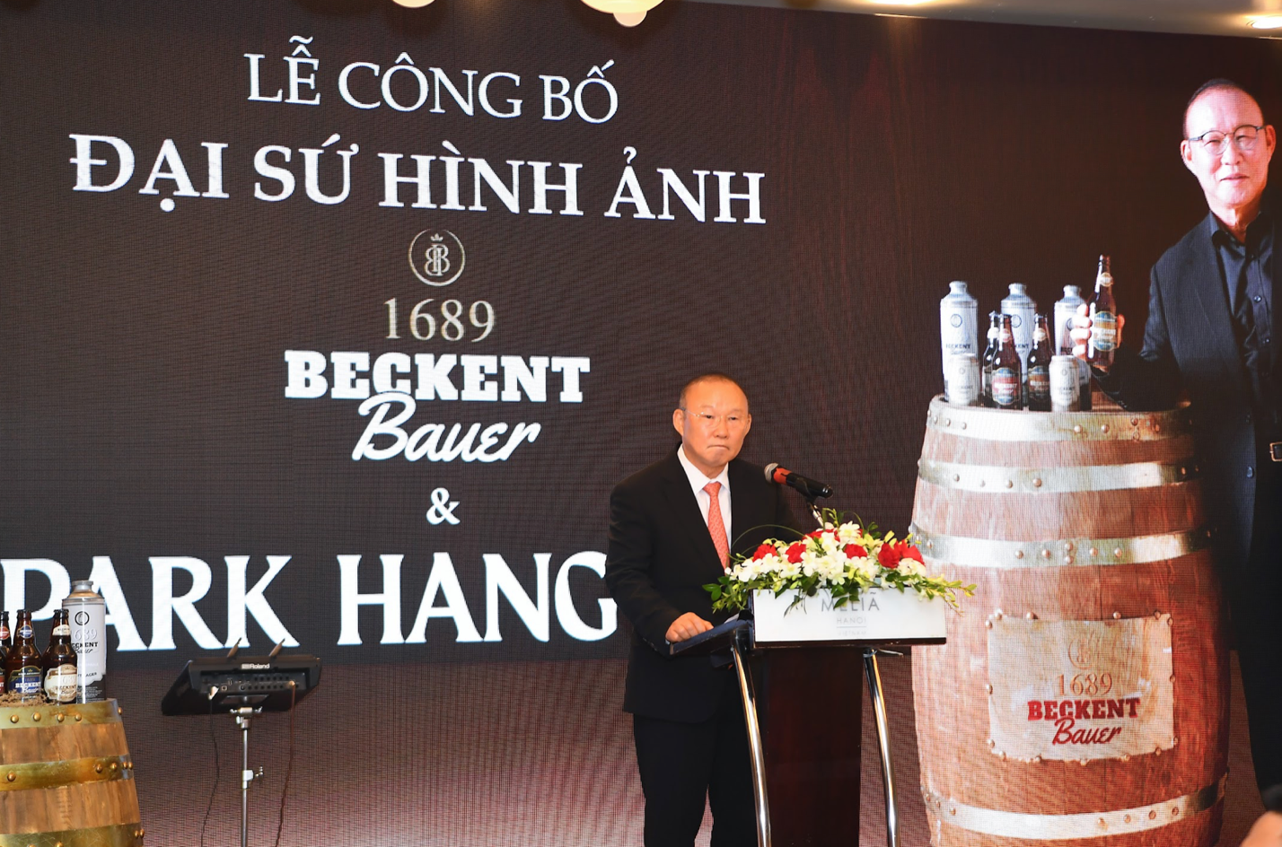HLV Park Hang Seo trở thành gương mặt đại diện cho một thương hiệu nổi tiếng tại Việt Nam - ảnh 2