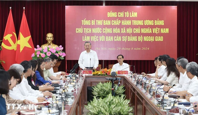 Phát huy vai trò, sứ mệnh mới của Đảng bộ Bộ Ngoại giao trong kỷ nguyên vươn mình của dân tộc - ảnh 1