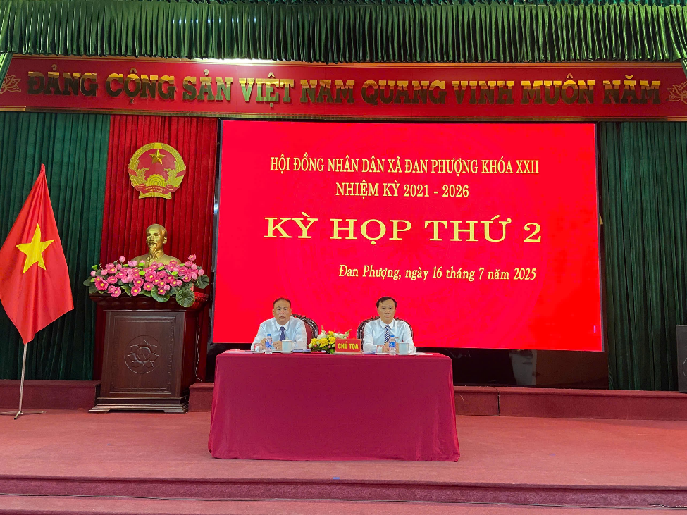 HĐND xã Đan Phượng tổ chức kỳ họp thứ Hai: Nhiều nội dung quan trọng về phát triển kinh tế - xã hội - ảnh 1