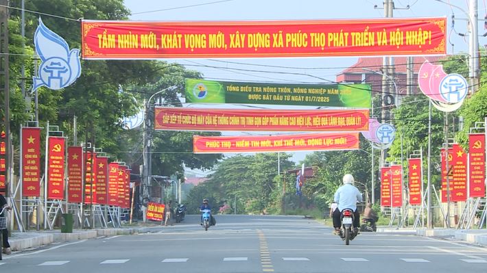 Xã Phúc Thọ: Khí thế mới trước kỳ đại hội Đảng bộ nhiệm kỳ 2025–2030 - ảnh 1