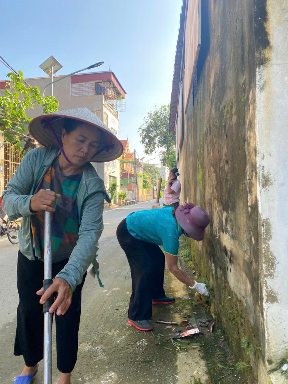Đan Phượng – Liên Minh đồng loạt ra quân tổng vệ sinh môi trường - ảnh 5