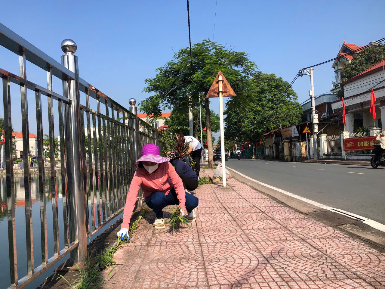 Đan Phượng – Liên Minh đồng loạt ra quân tổng vệ sinh môi trường - ảnh 6