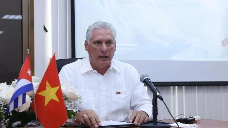 Bí thư Thứ nhất, Chủ tịch nước Cuba và Phu nhân sẽ thăm cấp Nhà nước, dự Lễ kỷ niệm 80 năm Quốc khánh Việt Nam - ảnh 1