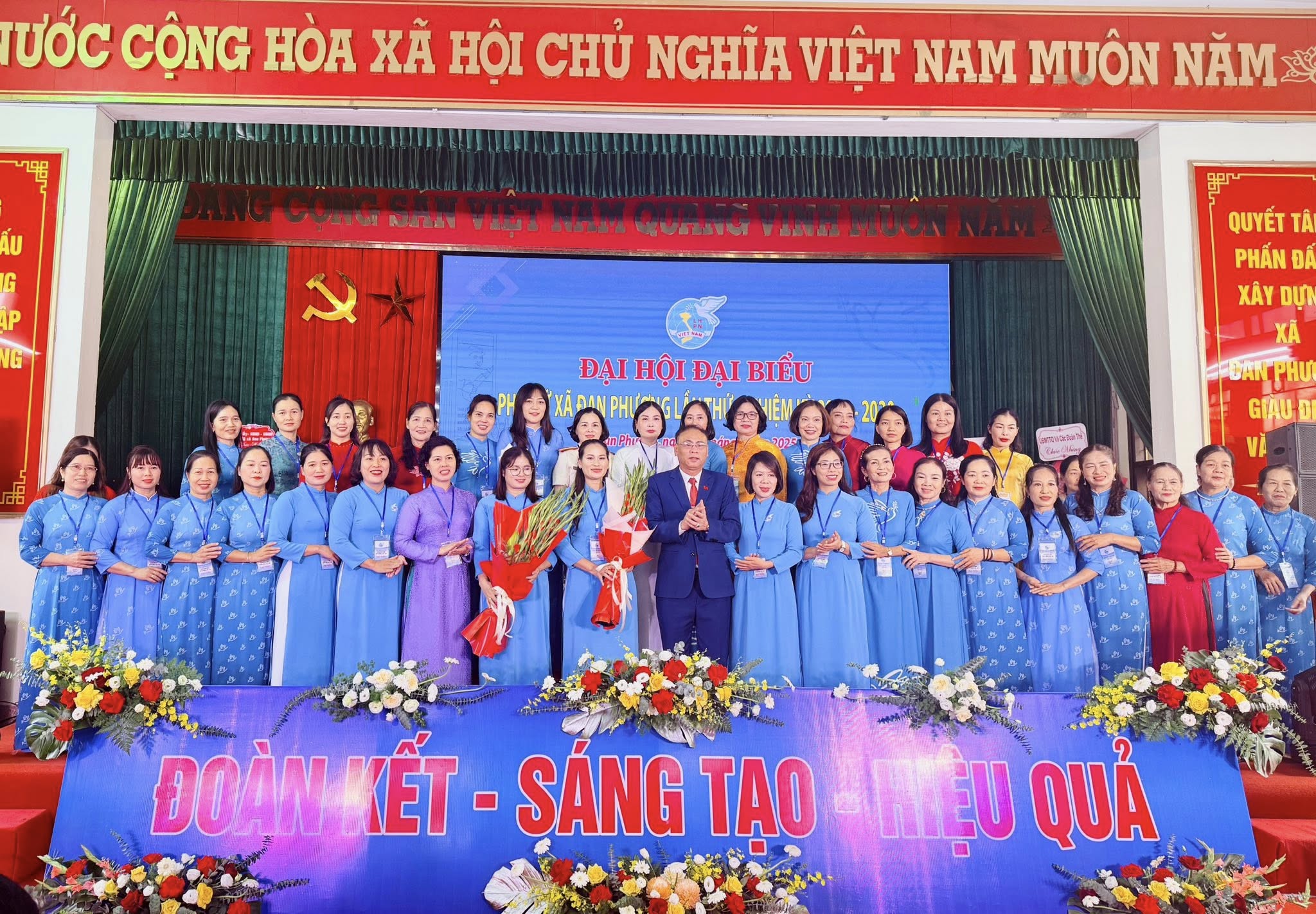 Đại hội phụ nữ xã Đan Phượng nhiệm kỳ 2025 - 2030 thành công tốt đẹp - ảnh 4