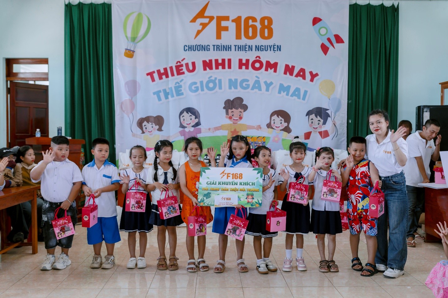 Công ty TNHH Truyền thông và Giải trí F168 – Khi mỗi nụ cười trẻ thơ là một mầm xanh yêu thương - ảnh 2