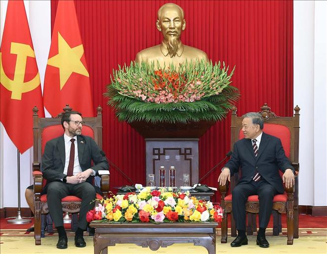 Tổng Bí thư Tô Lâm tiếp Đại sứ Anh tại Việt Nam - ảnh 2