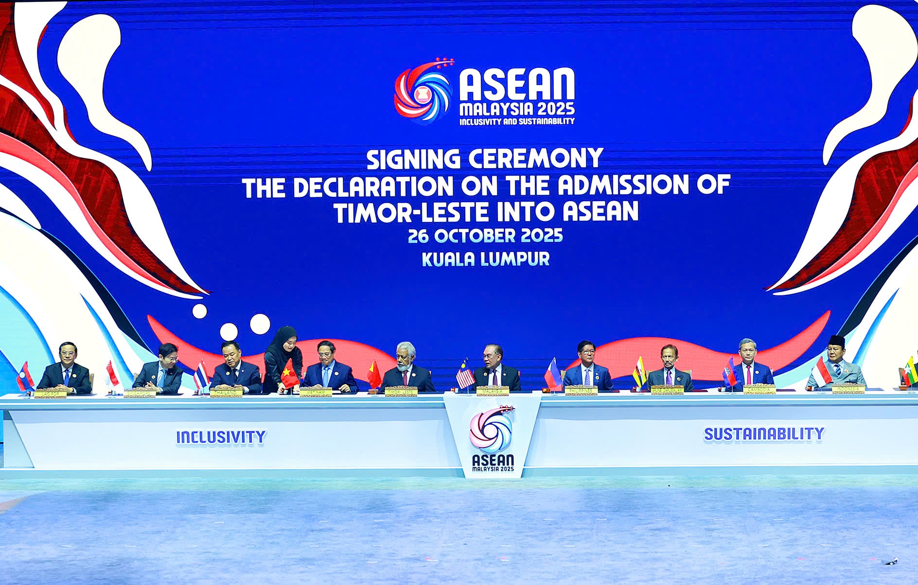 Timor Lester chính thức trở thành thành viên thứ 11 của ASEAN - ảnh 2