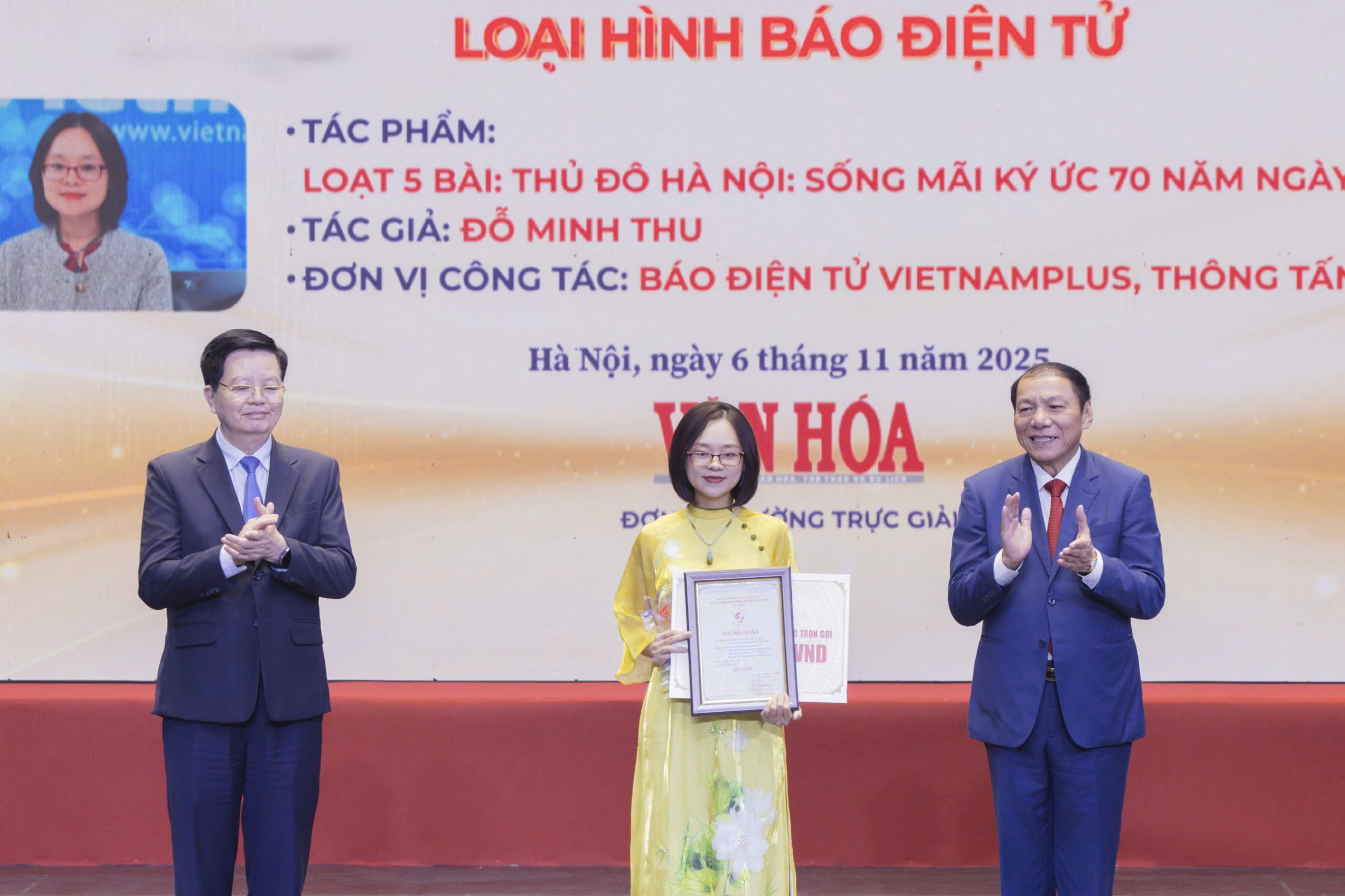 Báo chí đồng hành cùng phát triển văn hóa dân tộc - ảnh 1