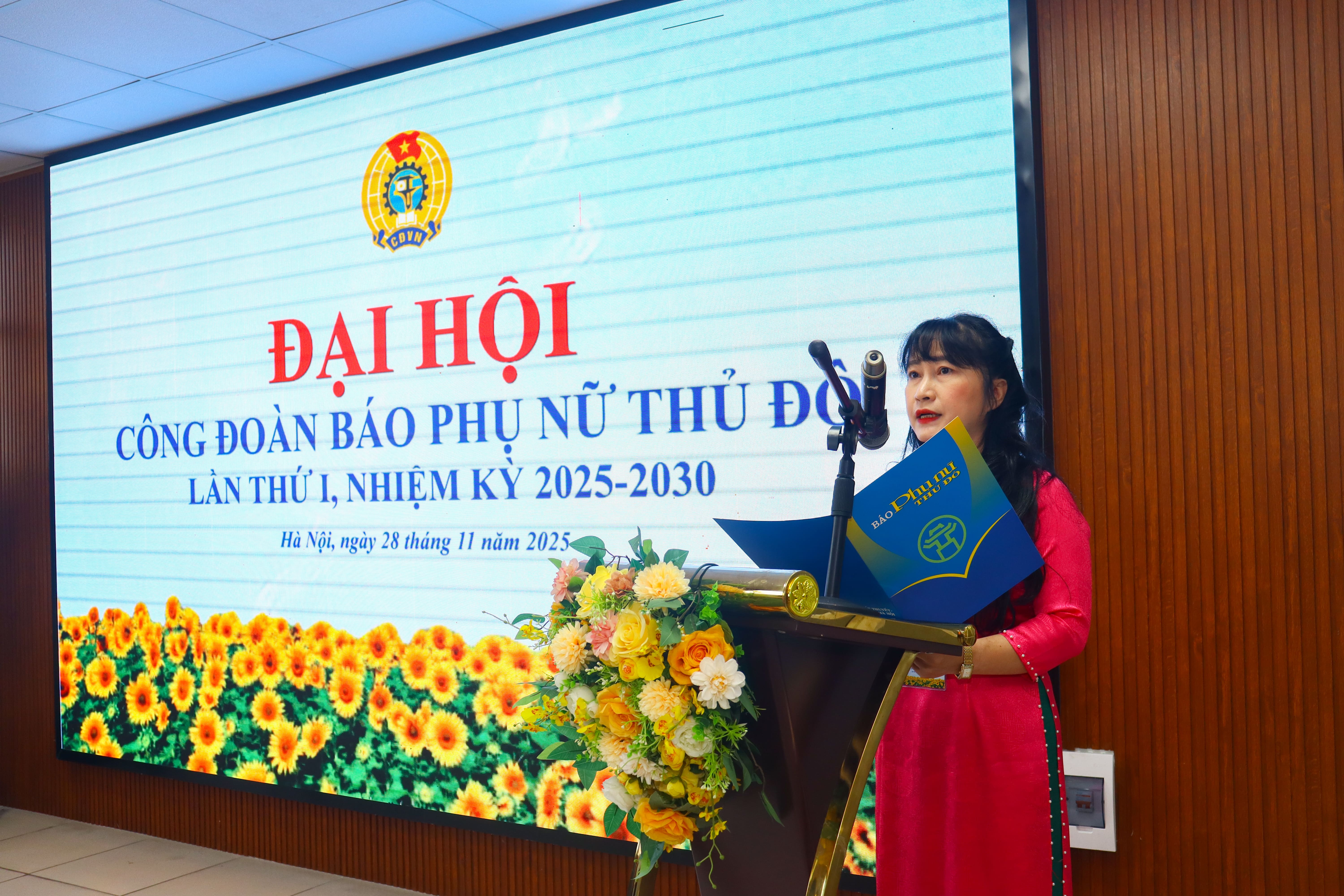 Đại hội Công đoàn Báo Phụ nữ Thủ đô lần thứ I: Dấu mốc mới trong chặng đường đổi mới và phát triển - ảnh 4