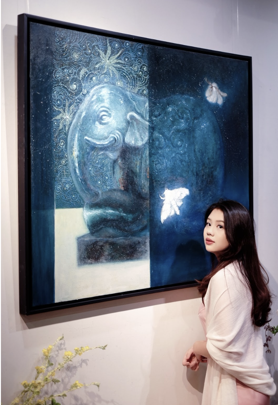 Khám phá nét đẹp truyền thống qua tranh hoạ sĩ trẻ Nhật Minh - ảnh 1