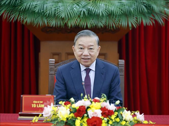 Tổng thống Liên bang Nga Vladimir Putin điện đàm với Tổng Bí thư Tô Lâm chúc mừng thành công Đại hội Đảng lần thứ XIV - ảnh 1