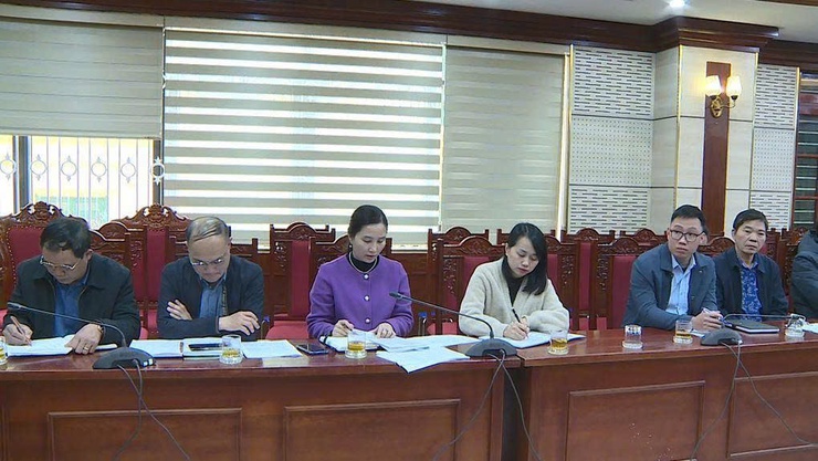 Hội nghị hiệp thương lần thứ Ba lựa chọn, lập danh sách những người đủ tiêu chuẩn ứng cử đại biểu HĐND xã Phúc Thọ, nhiệm kỳ 2026 - 2031 - ảnh 1