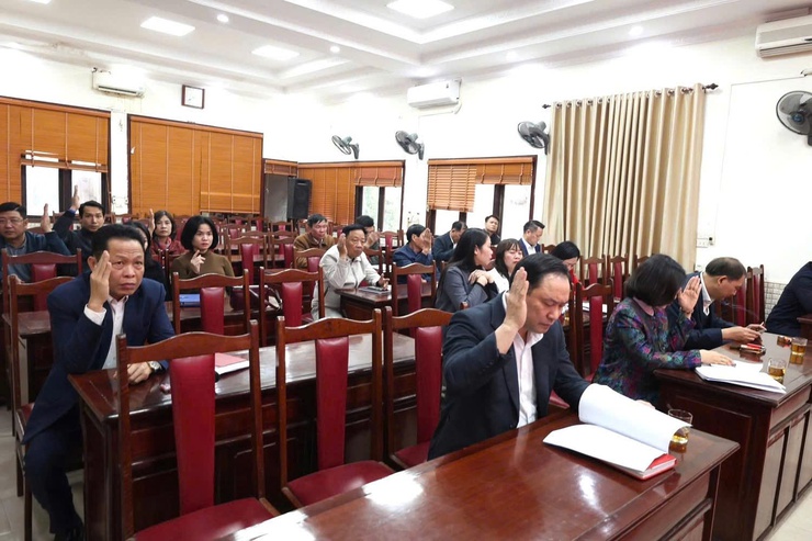 Xã Thường Tín hoàn thành 3 vòng hiệp thương lựa chọn người ứng cử Đại biểu HĐND xã nhiệm kỳ 2026-2031 - ảnh 2