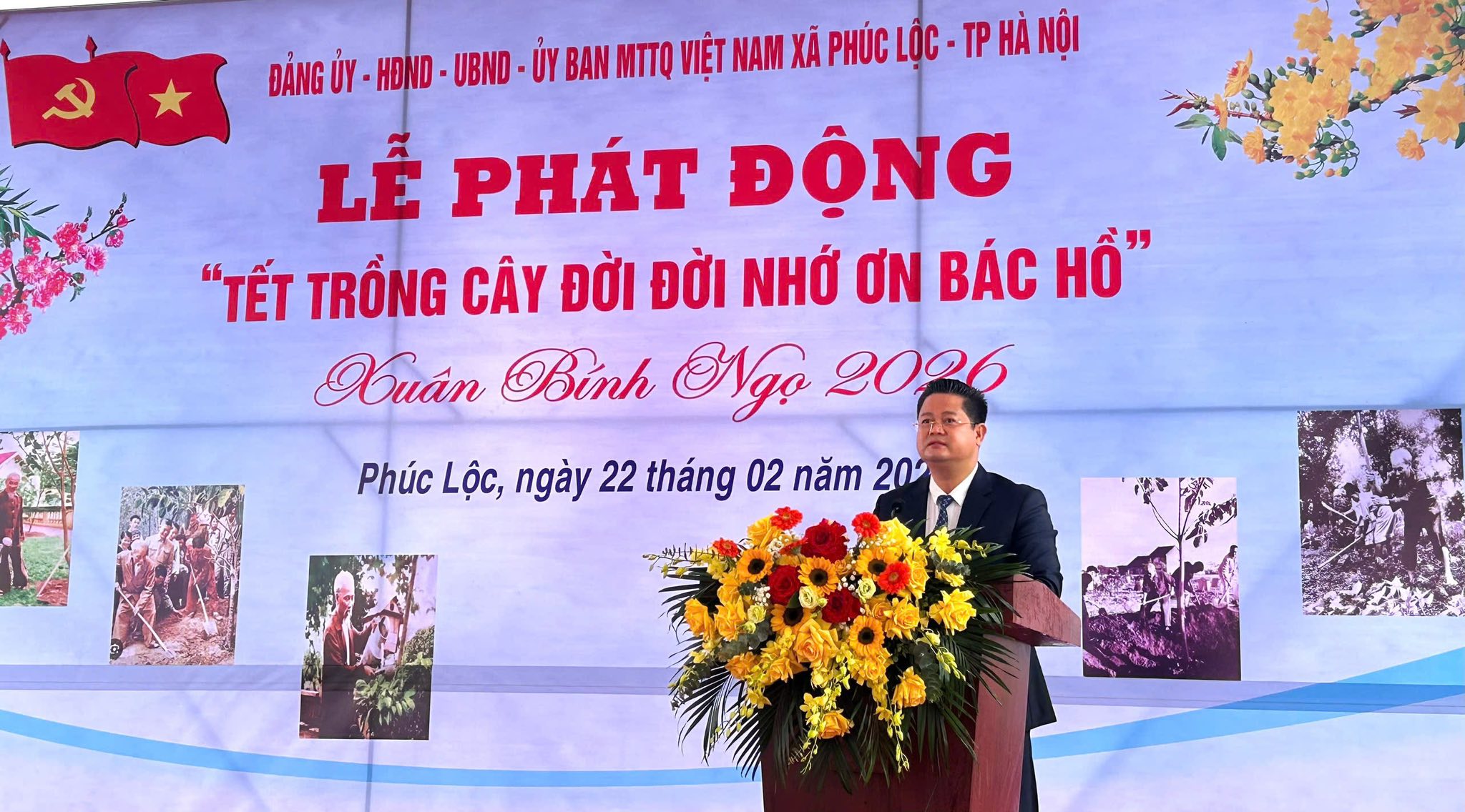 Xã Phúc Lộc: Lan tỏa nét đẹp Tết trồng cây - ảnh 1