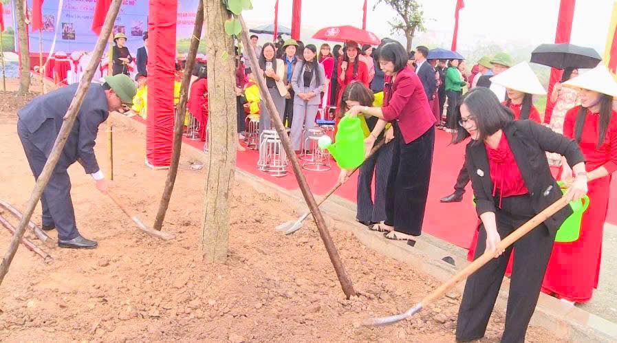 Xã Phúc Lộc: Lan tỏa nét đẹp Tết trồng cây - ảnh 3