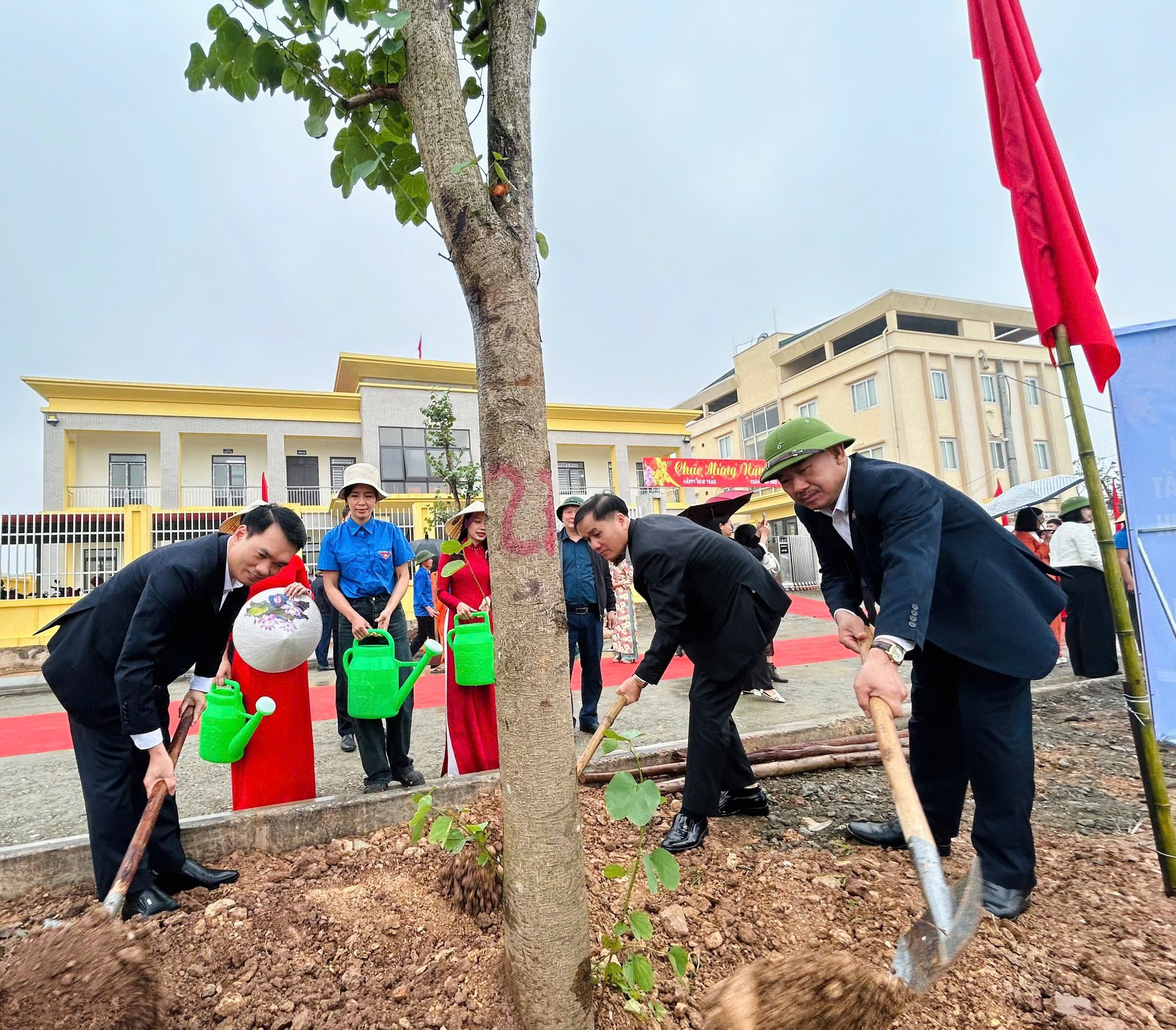 Xã Phúc Lộc: Lan tỏa nét đẹp Tết trồng cây - ảnh 2