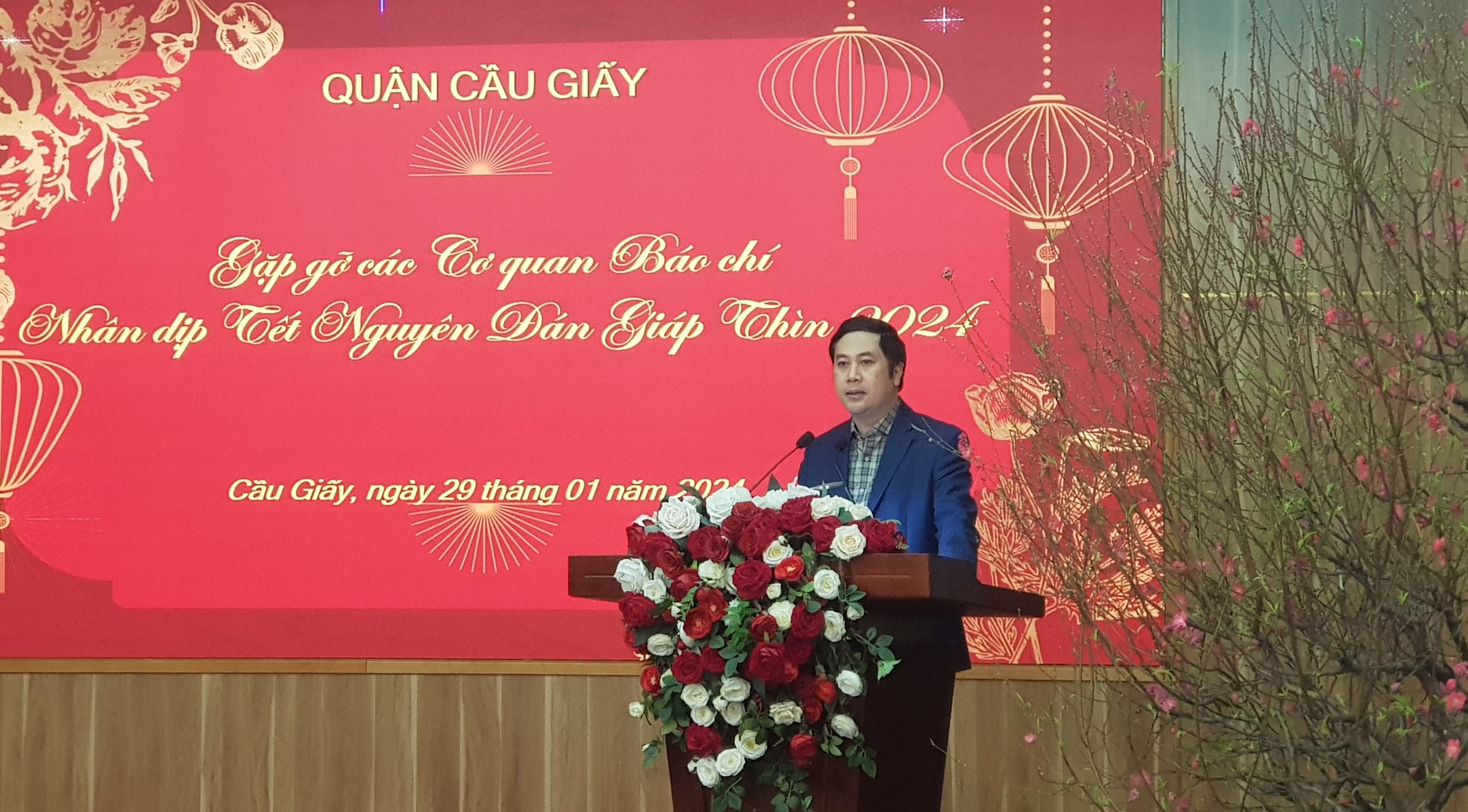 Thu ngân sách quận Cầu Giấy cao kỷ lục kể từ khi thành lập - ảnh 1
