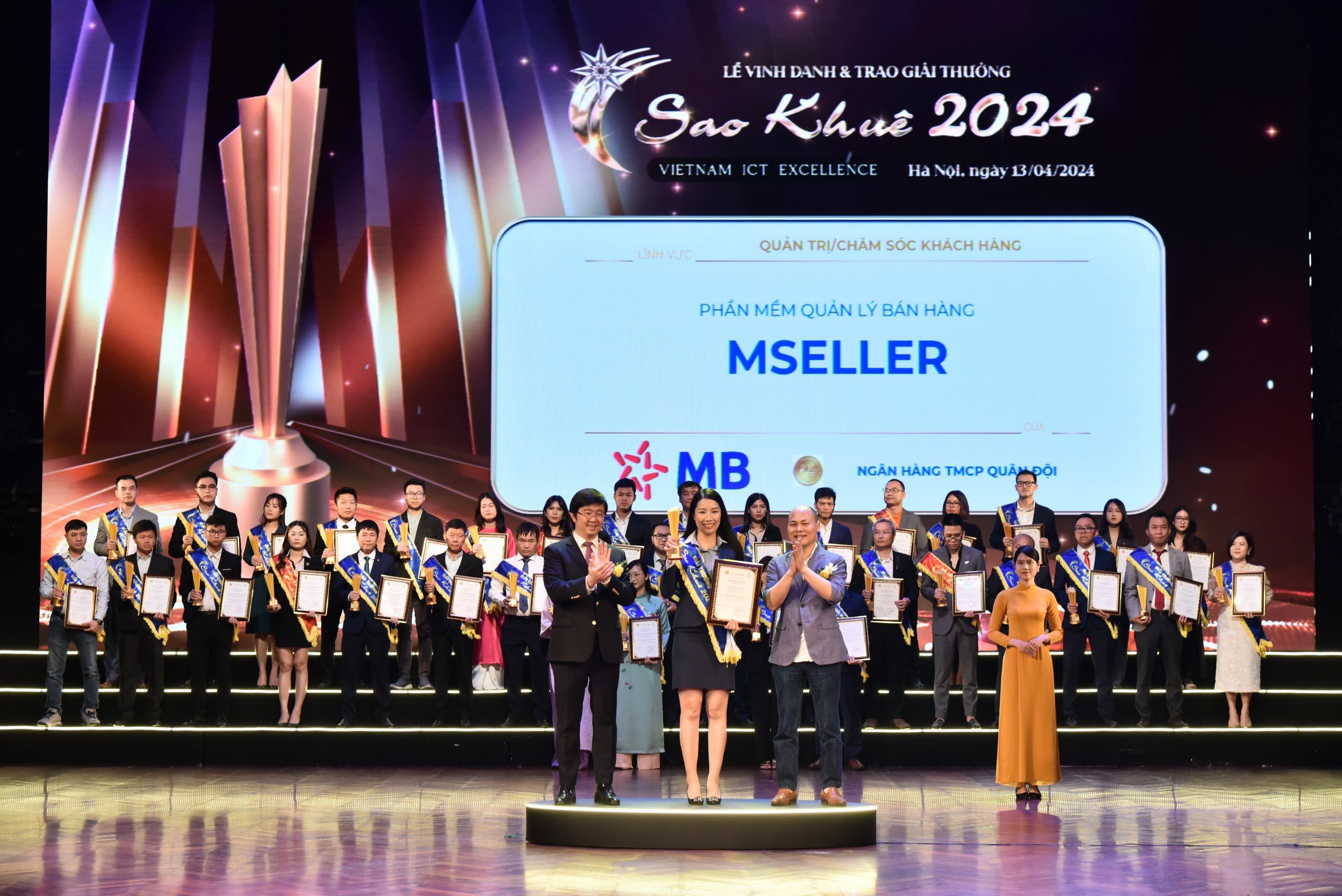 MB được vinh danh tại giải thưởng Sao Khuê 2024 - ảnh 1
