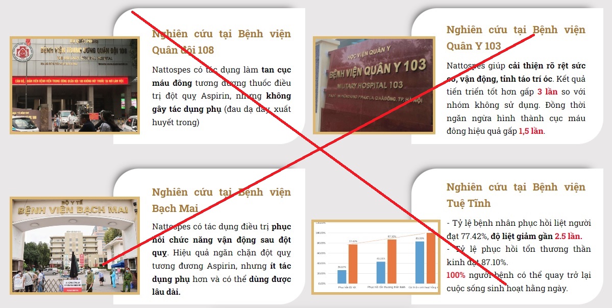 26 nhãn hàng liên quan Dược phẩm Á Âu có dấu hiệu quảng cáo sai sự thật - ảnh 4