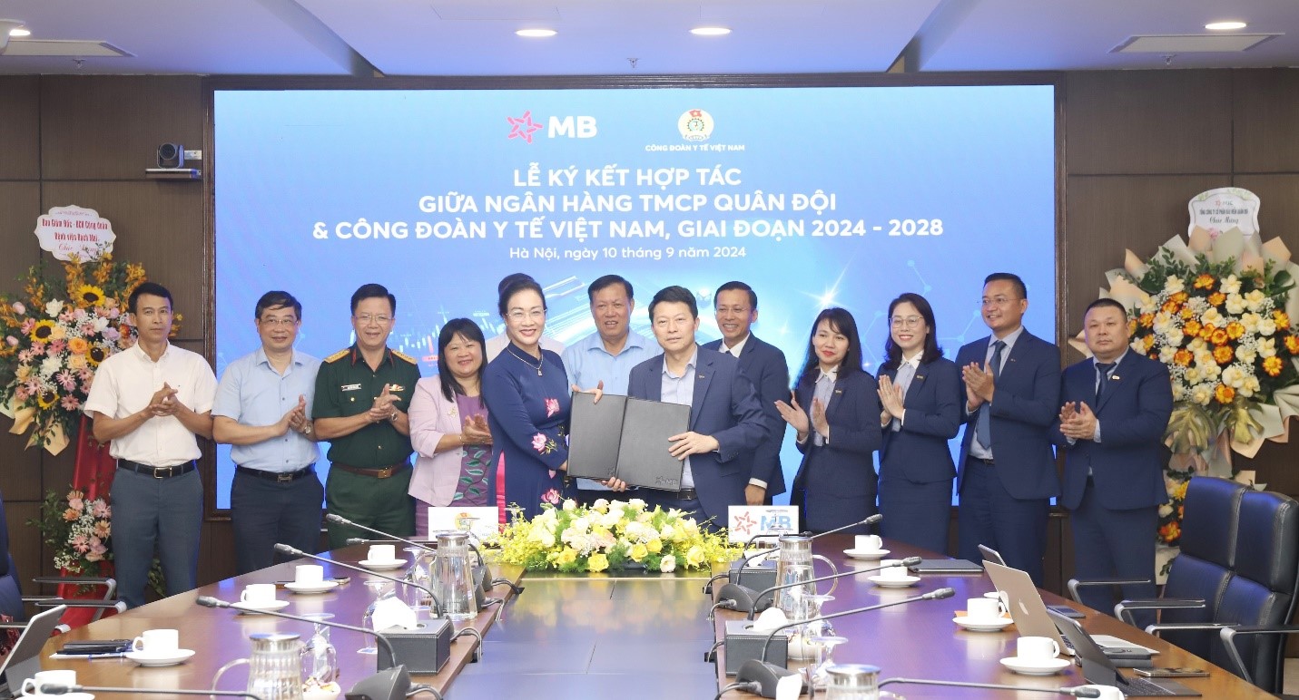 MB ký kết hợp tác với Công đoàn Y tế Việt Nam - ảnh 1