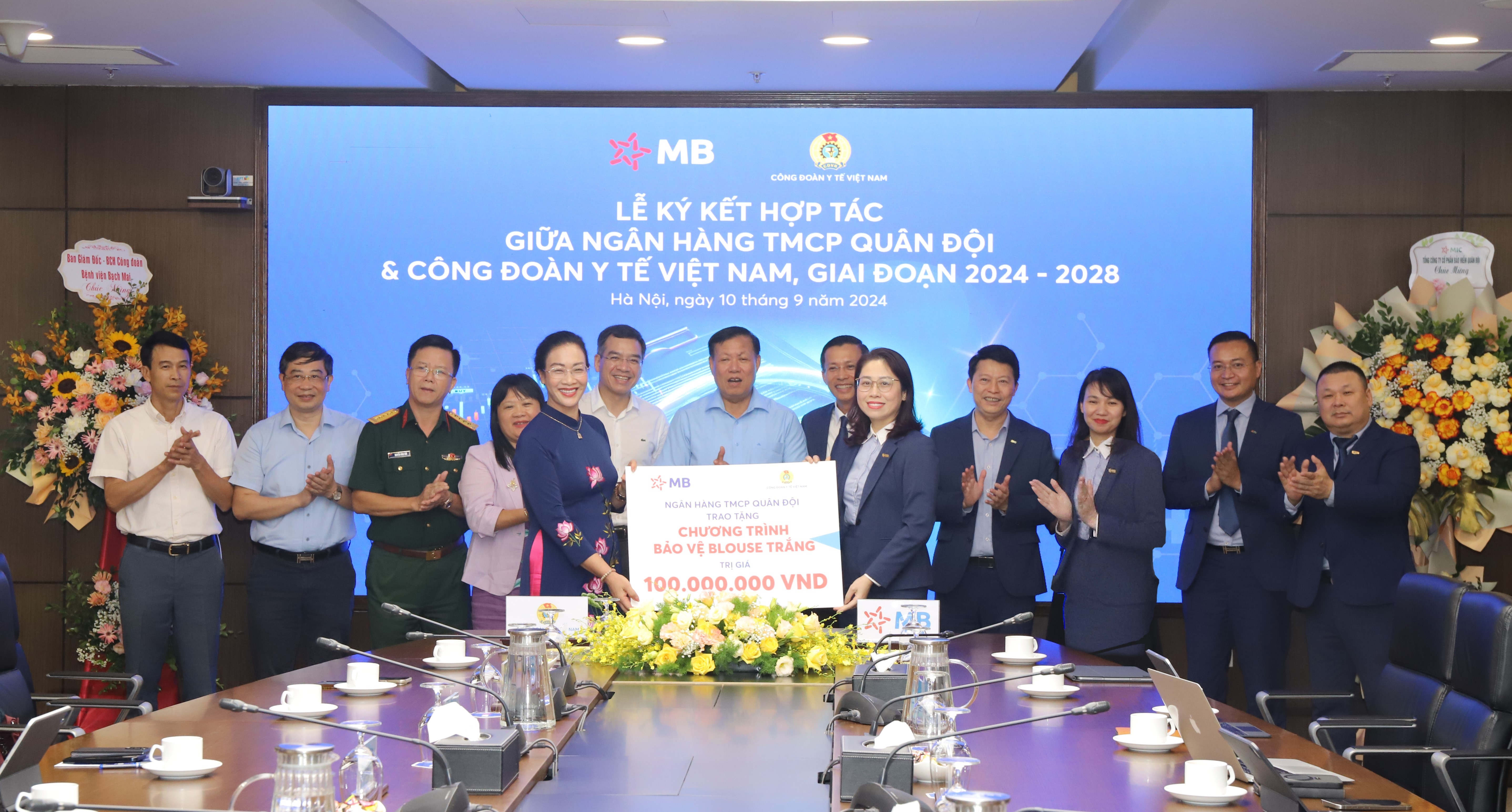 MB ký kết hợp tác với Công đoàn Y tế Việt Nam - ảnh 4