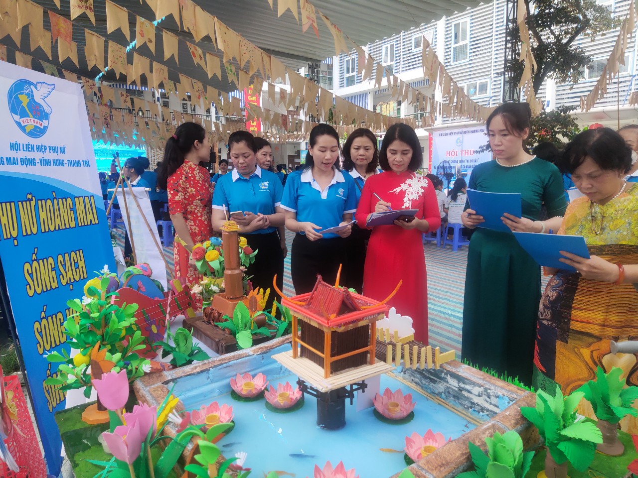 Hội LHPN quận Hoàng Mai: Lan tỏa những cách làm hay bảo vệ môi trường - ảnh 11