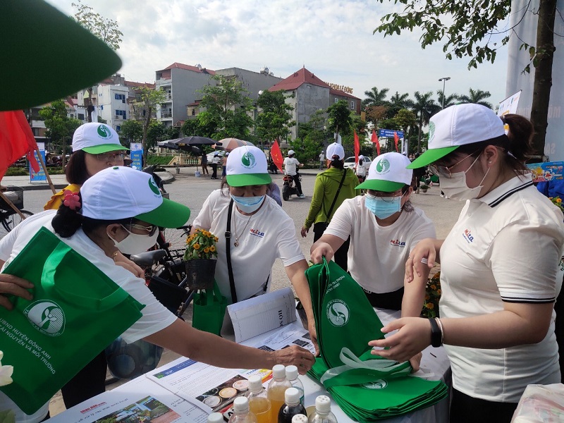 Huyện Đông Anh: Chung tay hành động vì môi trường xanh, an toàn,thân thiện - ảnh 7