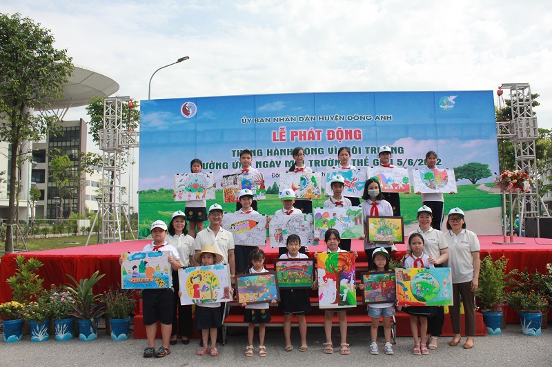 Huyện Đông Anh: Chung tay hành động vì môi trường xanh, an toàn,thân thiện - ảnh 11