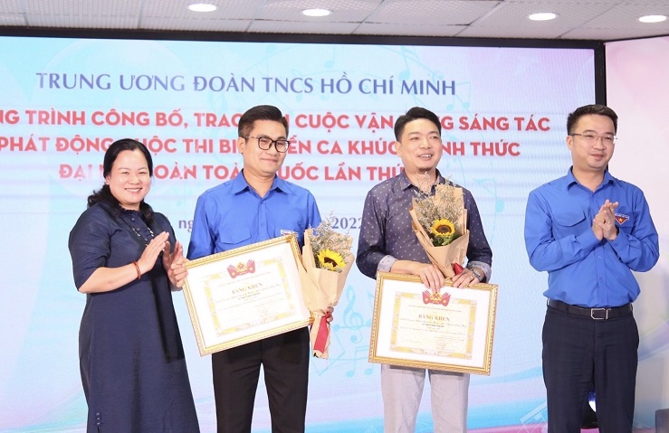 Ca khúc 'Sứ mệnh thanh niên' là bài hát chính thức của Đại hội Đoàn toàn quốc lần thứ XII - ảnh 1
