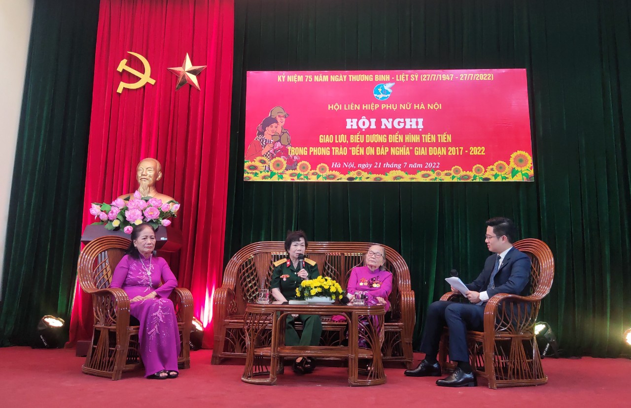 Hội LHPN Hà Nội: Biểu dương 30 tập thể, cá nhân điển hình trong phong trào “Đền ơn đáp nghĩa” - ảnh 7