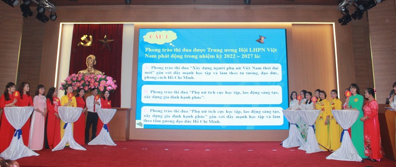 Hội LHPN huyện Gia Lâm: Tuyên truyền Nghị quyết đại hội phụ nữ các cấp - ảnh 1