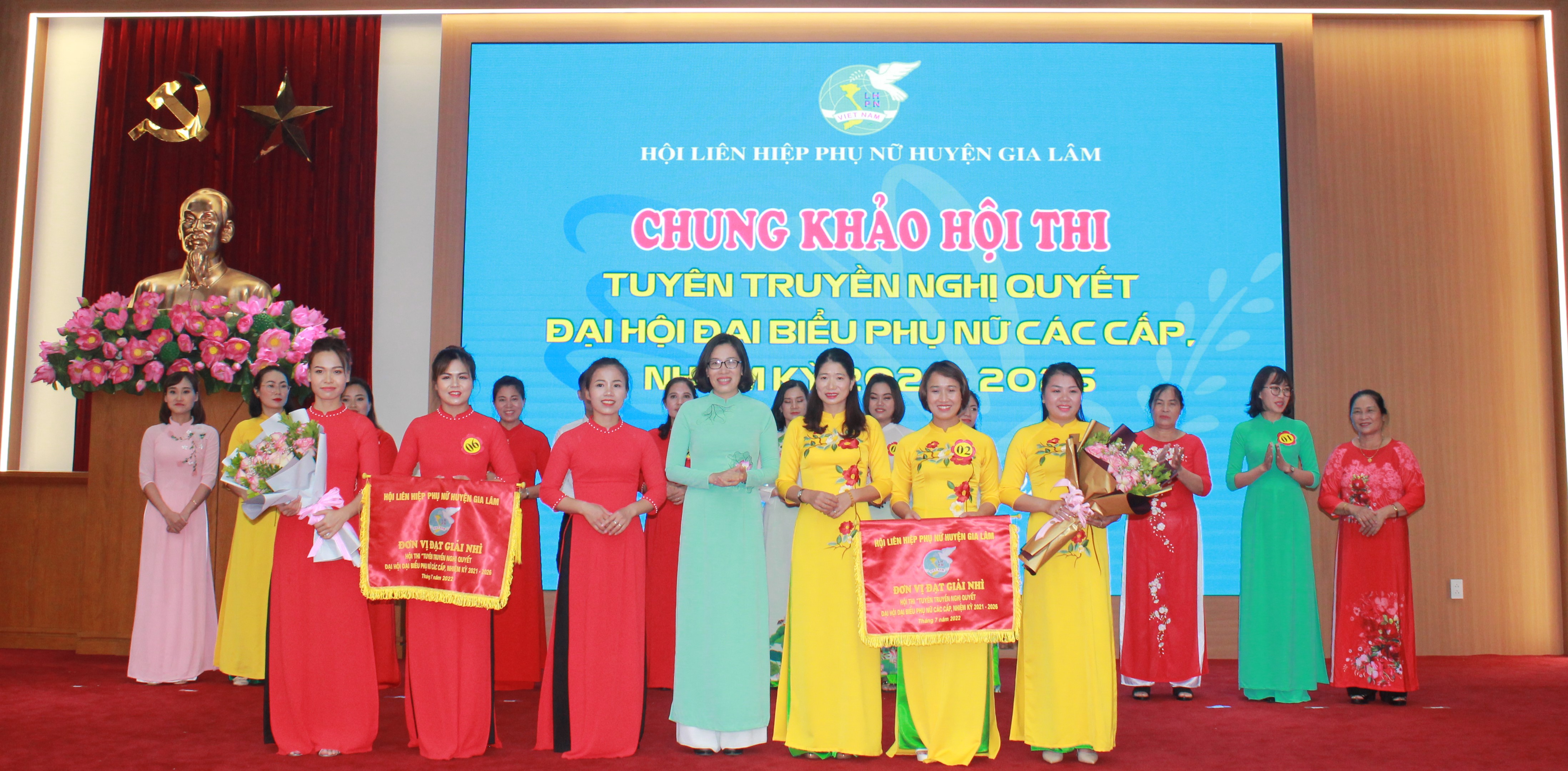 Hội LHPN huyện Gia Lâm: Tuyên truyền Nghị quyết đại hội phụ nữ các cấp - ảnh 8