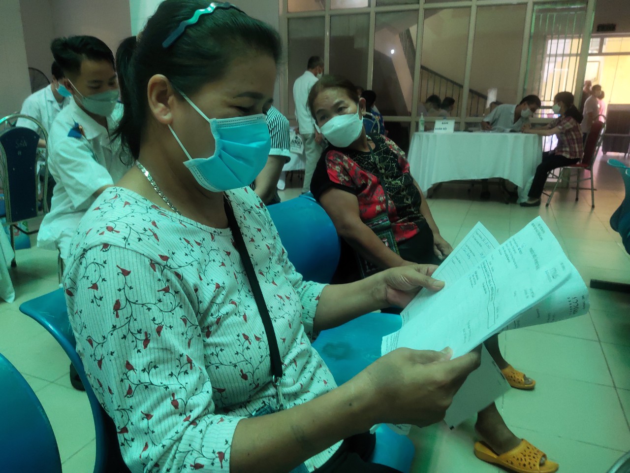 Khám, chăm sóc sức khỏe miễn phí cho hội viên phụ nữ khuyết tật huyện Đông Anh - ảnh 3