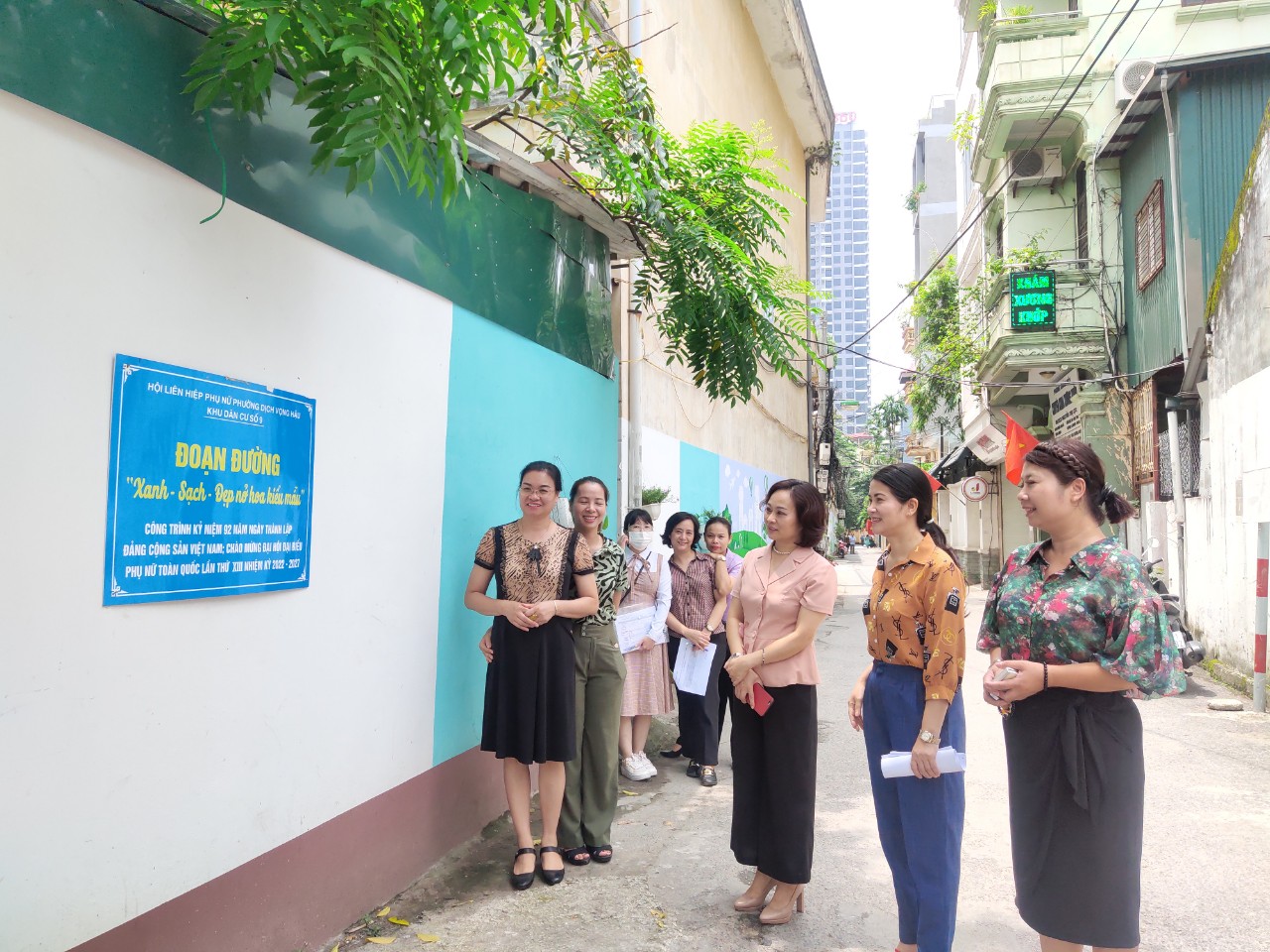 Nhân rộng mô hình “Đoạn đường/tuyến phố bích họa/nở hoa” - ảnh 1