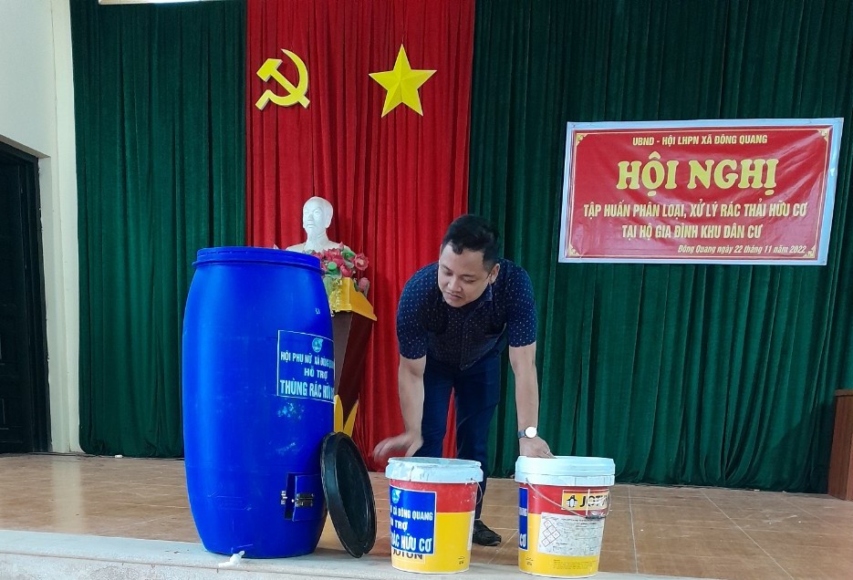Nhân rộng mô hình “Phân loại, xử lý rác thải tại nguồn” - ảnh 1