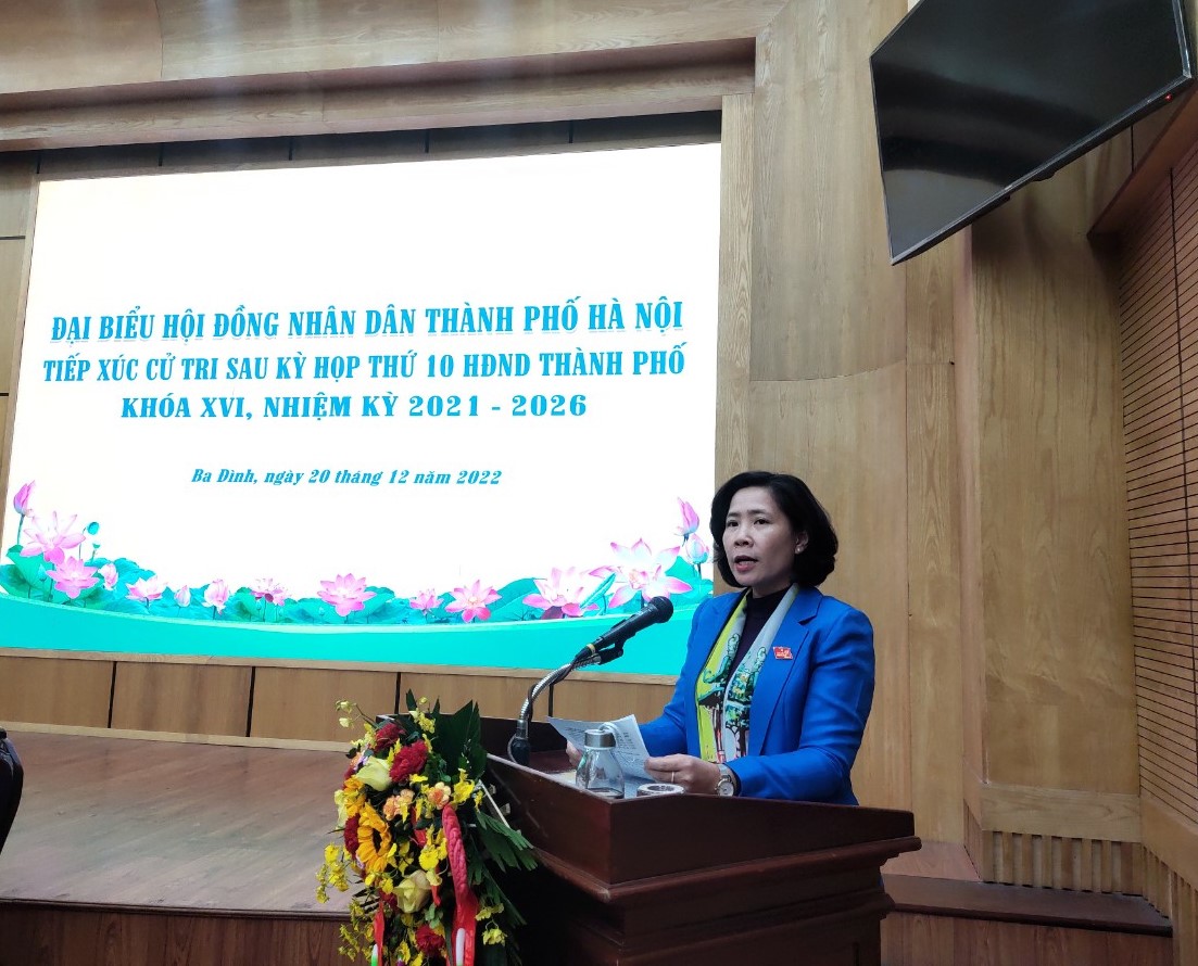 Cử tri Ba Đình mong muốn Thành phố có biện pháp quyết liệt đảm bảo an toàn thực phẩm trong dịp Tết Quý Mão 2023 - ảnh 1