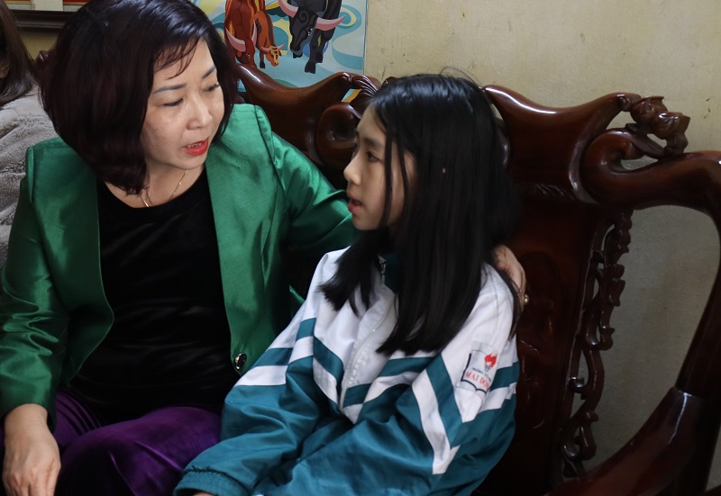 Lãnh đạo Hội LHPN Hà Nội thăm, chúc Tết các đối tượng chính sách nhân dịp Tết Nguyên đán Quý Mão - ảnh 9